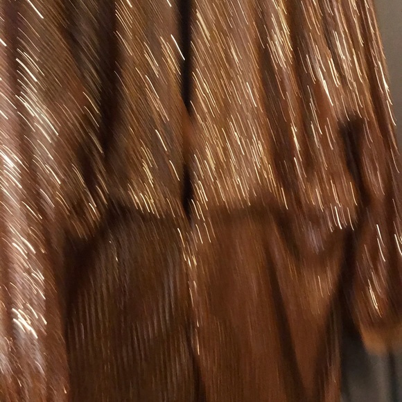 Mustard Sequined Dress - Picture 7 of 8